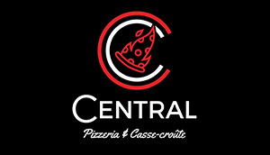 logo central pizzaria carleton